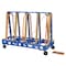 Vestil Slab Transport With Casters 4K Blue STR-M-9764-4-CK1 - alternate 1